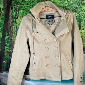 Selby Women's Beige Pea Coat